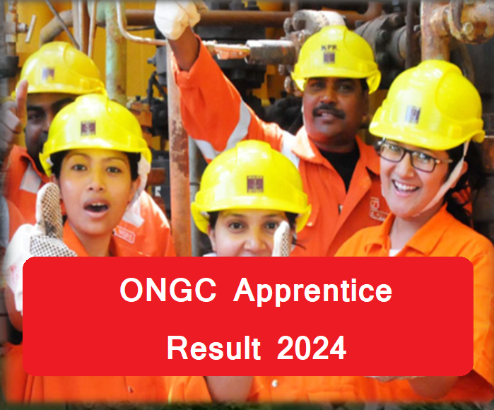 ONGC Apprentice Result 2024