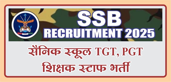 SSB RECRUITMENT 2025