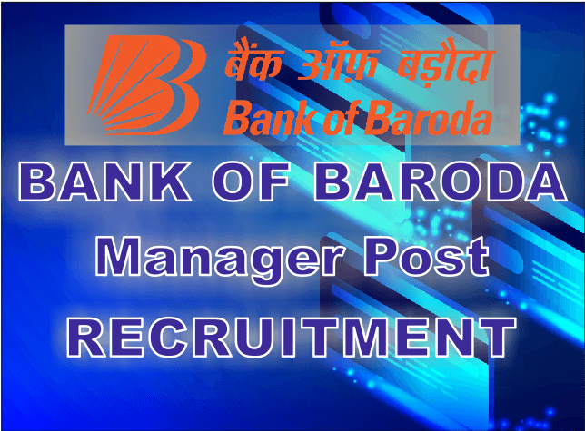 BOB Manager Recruitment 202