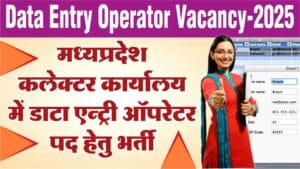 Data Entry Operator Recruitment 2025