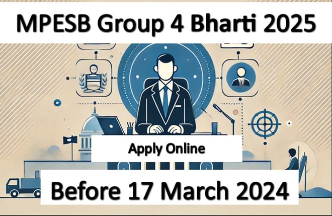 MPESB Group 4 Bharti 2025